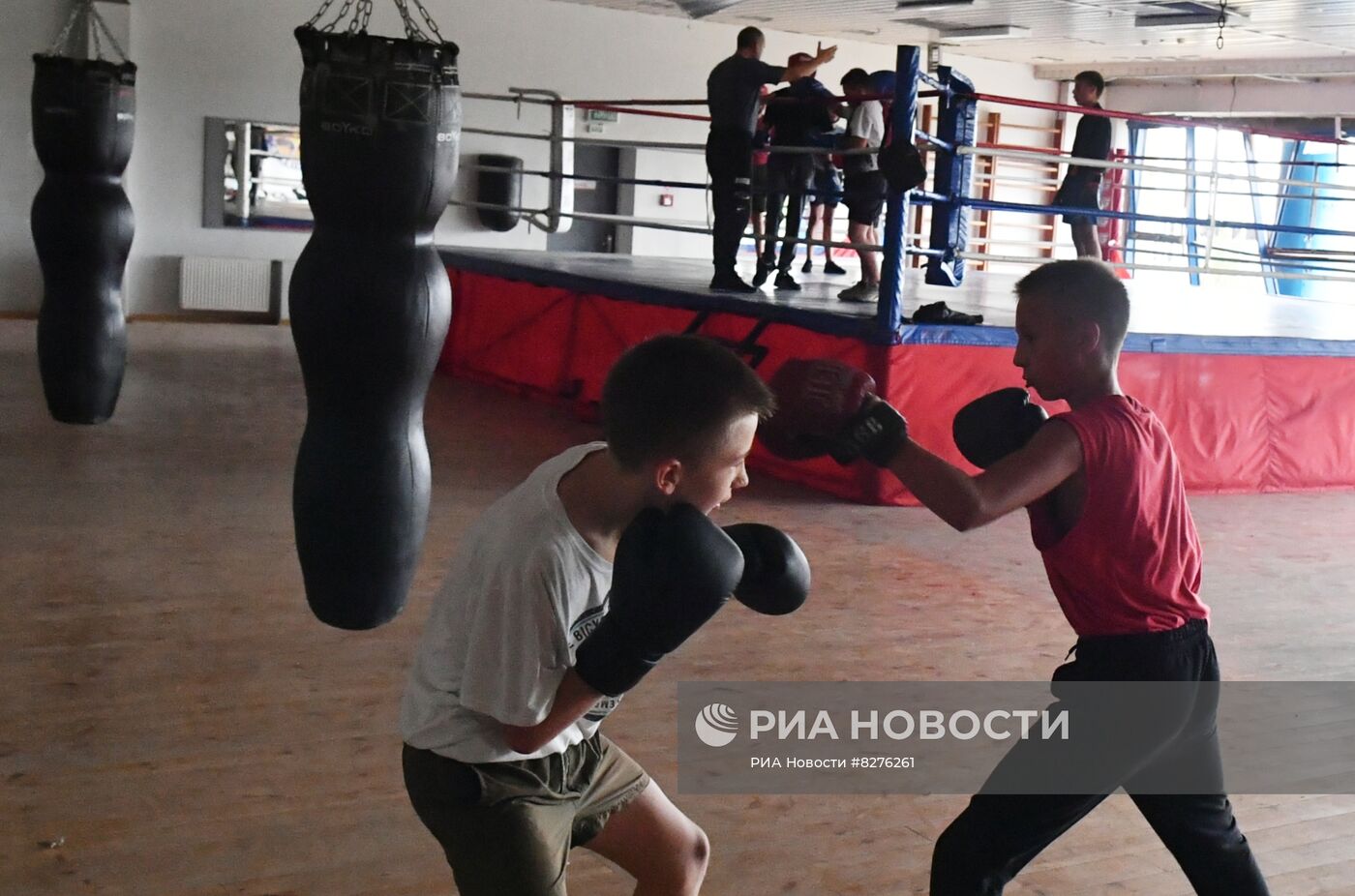 Работа детских спортивных секций в Мариуполе