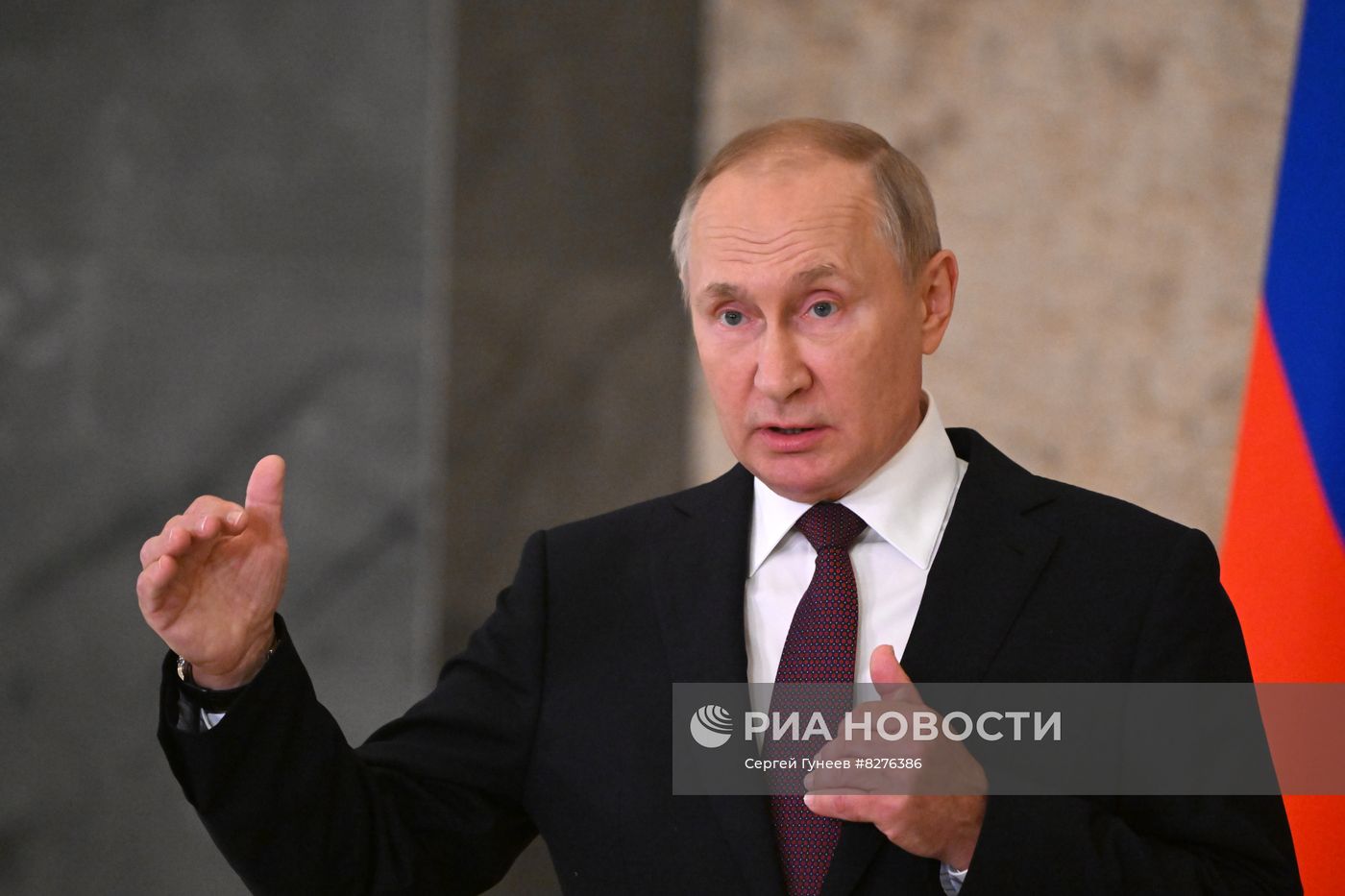 Президент РФ В. Путин принял участие в саммите ШОС