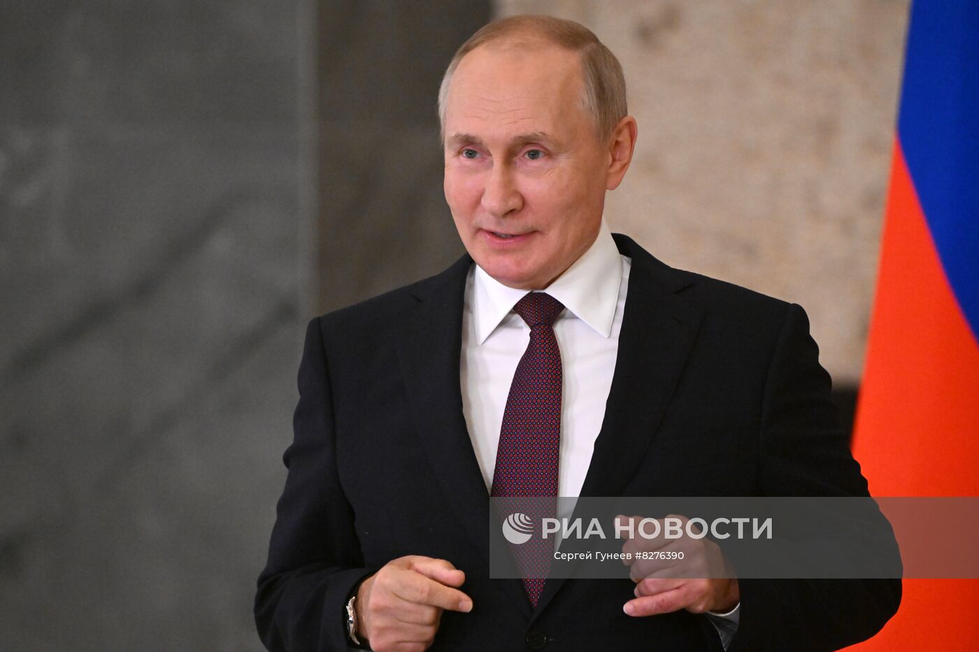 Президент РФ В. Путин принял участие в саммите ШОС