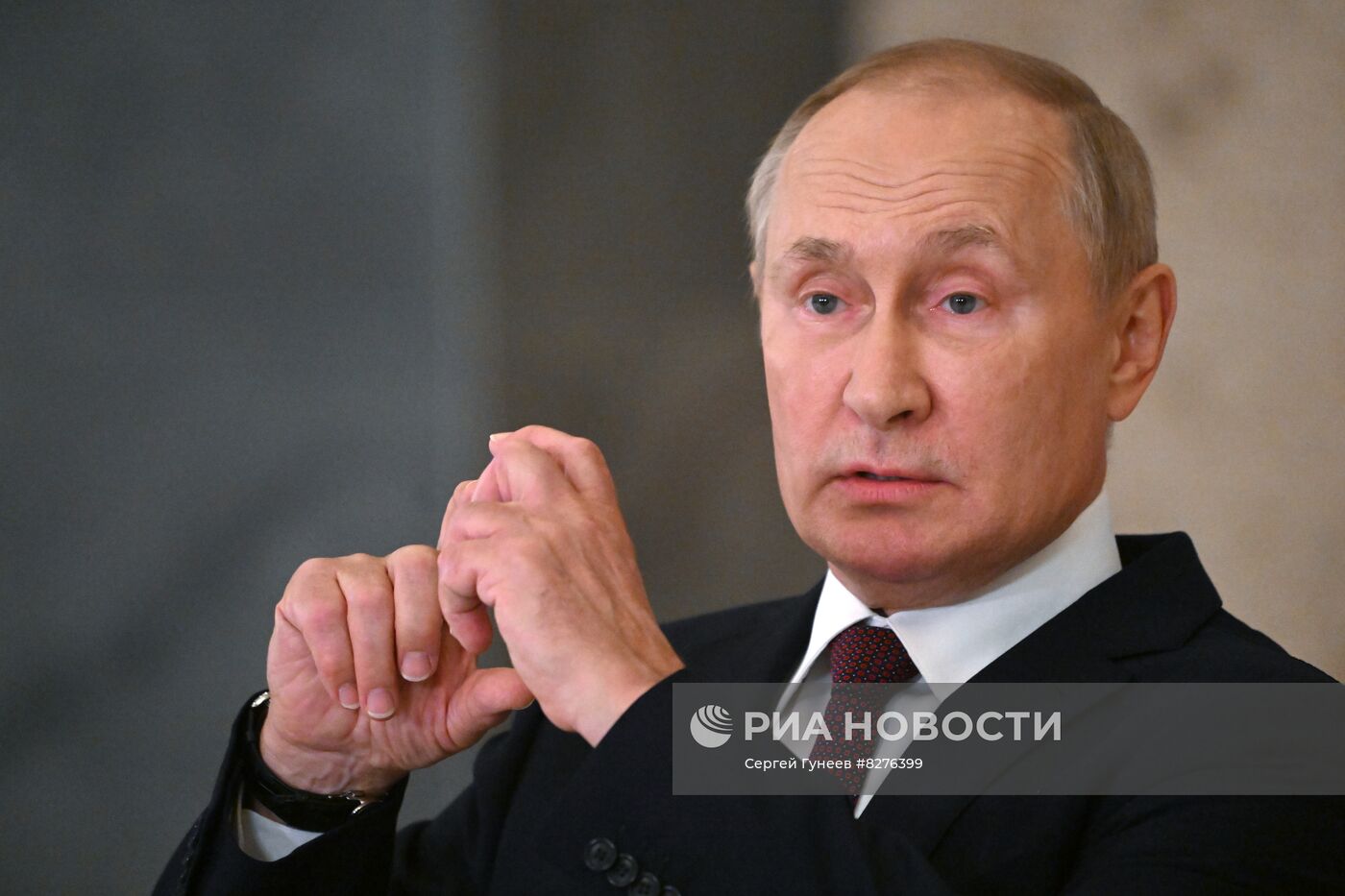 Президент РФ В. Путин принял участие в саммите ШОС