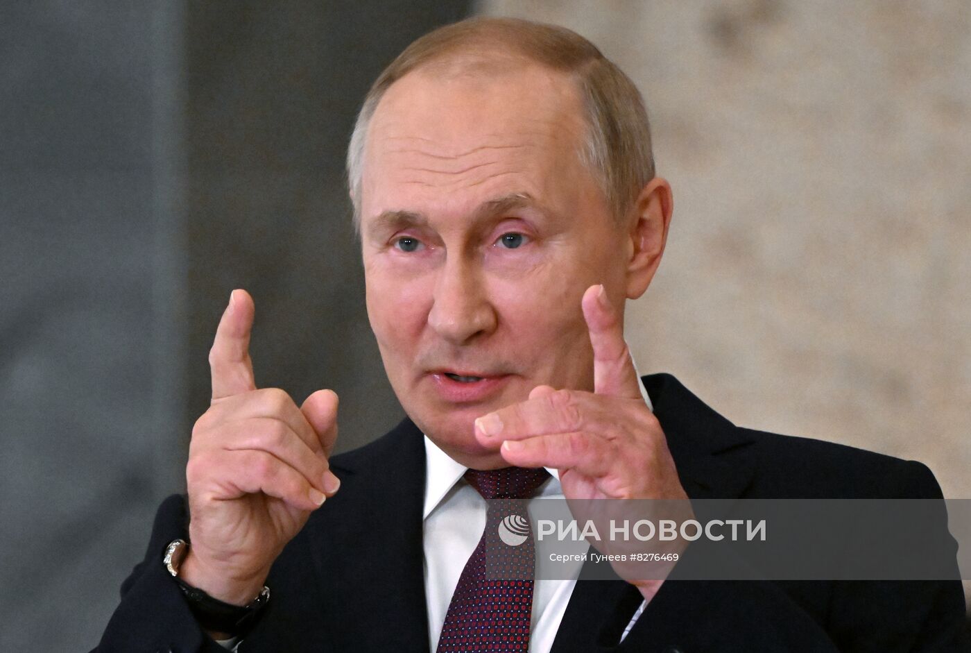 Президент РФ В. Путин принял участие в саммите ШОС