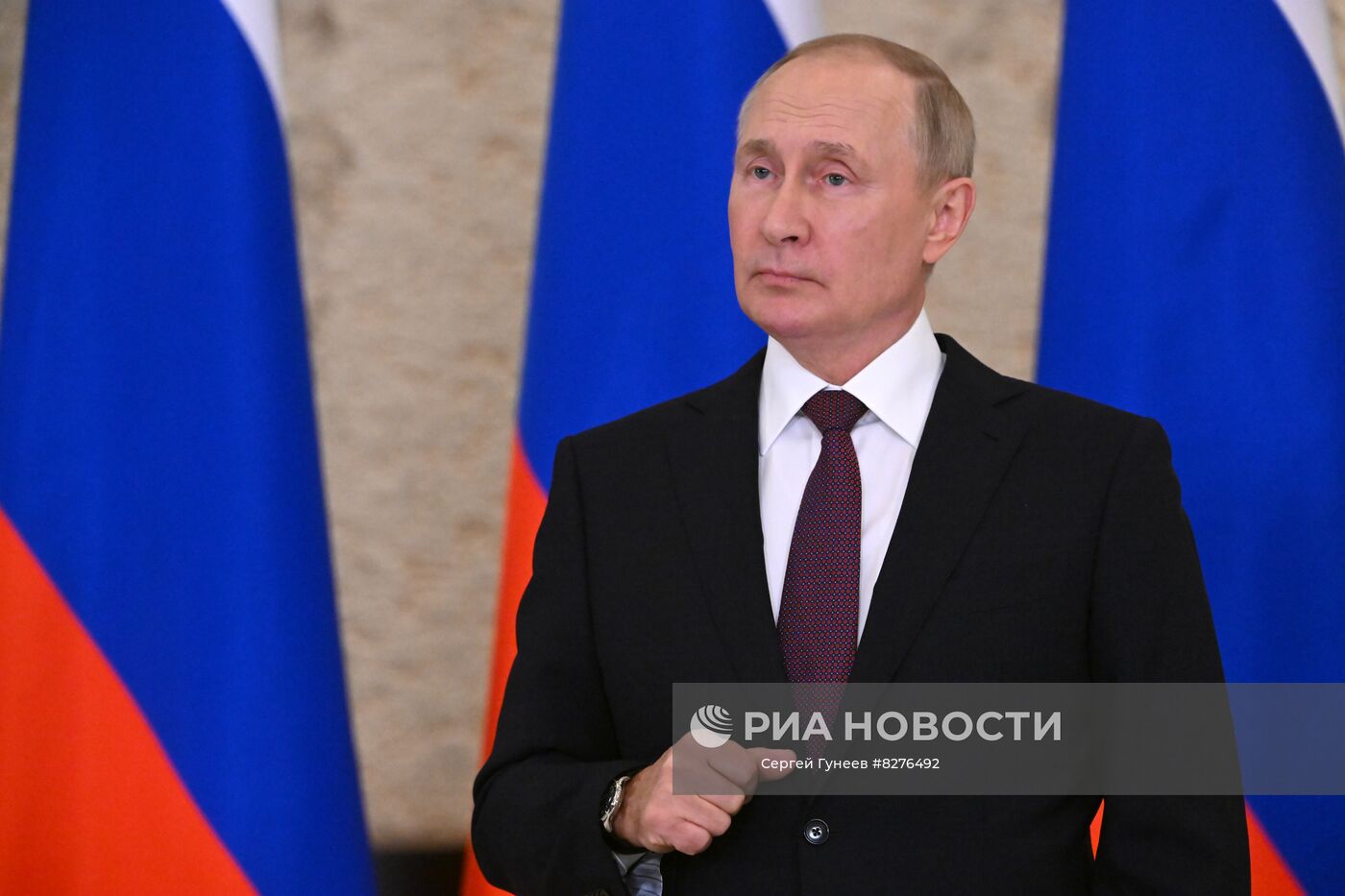 Президент РФ В. Путин принял участие в саммите ШОС