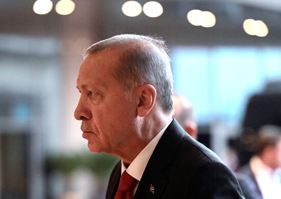 Президент РФ В. Путин принял участие в саммите ШОС