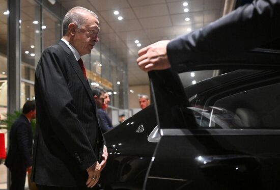 Президент РФ В. Путин принял участие в саммите ШОС