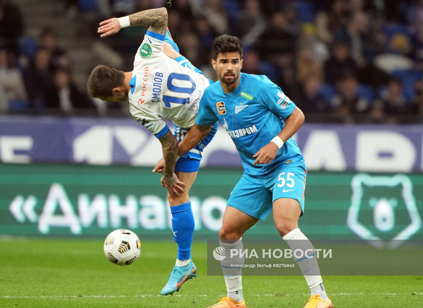 Футбол. РПЛ. Матч "Динамо" - "Зенит"