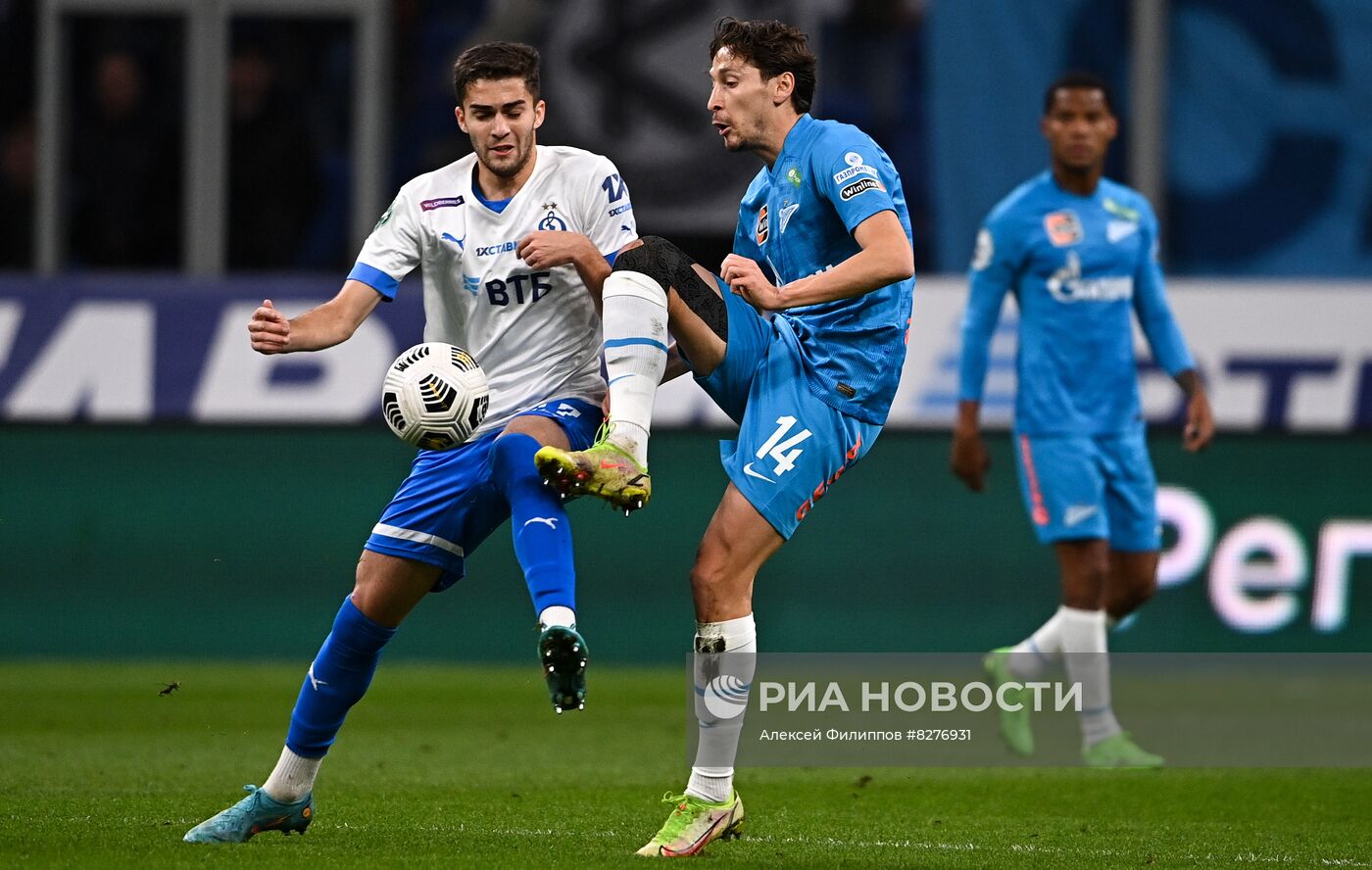 Футбол. РПЛ. Матч "Динамо" - "Зенит"