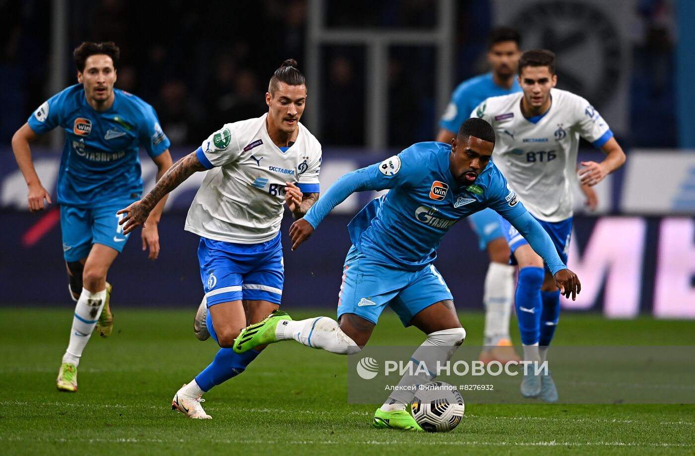 Футбол. РПЛ. Матч "Динамо" - "Зенит"