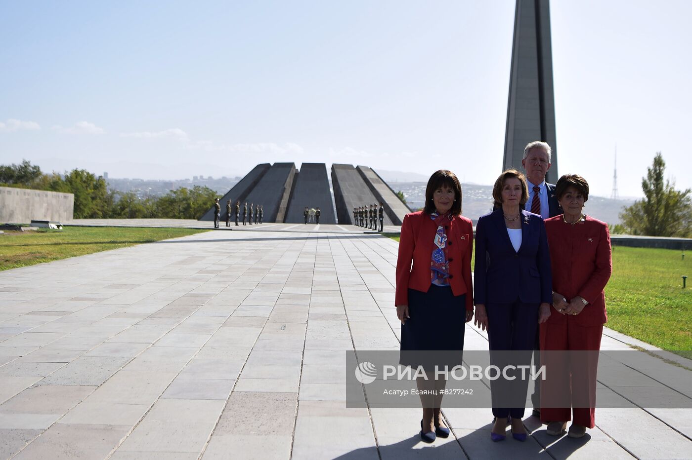 Визит спикера палаты представителей конгресса США Н. Пелоси в Армению