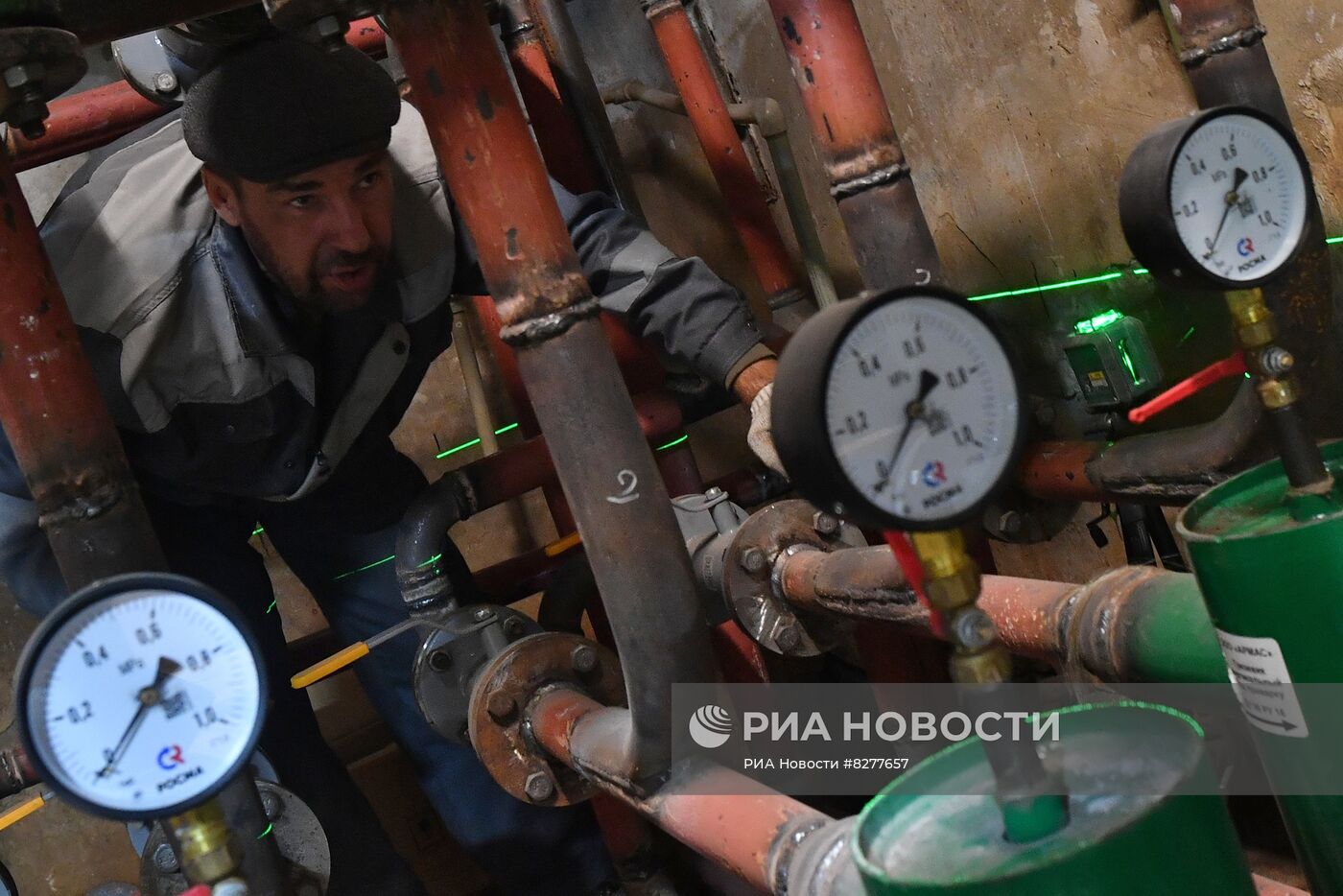 Восстановление школы в Донецке