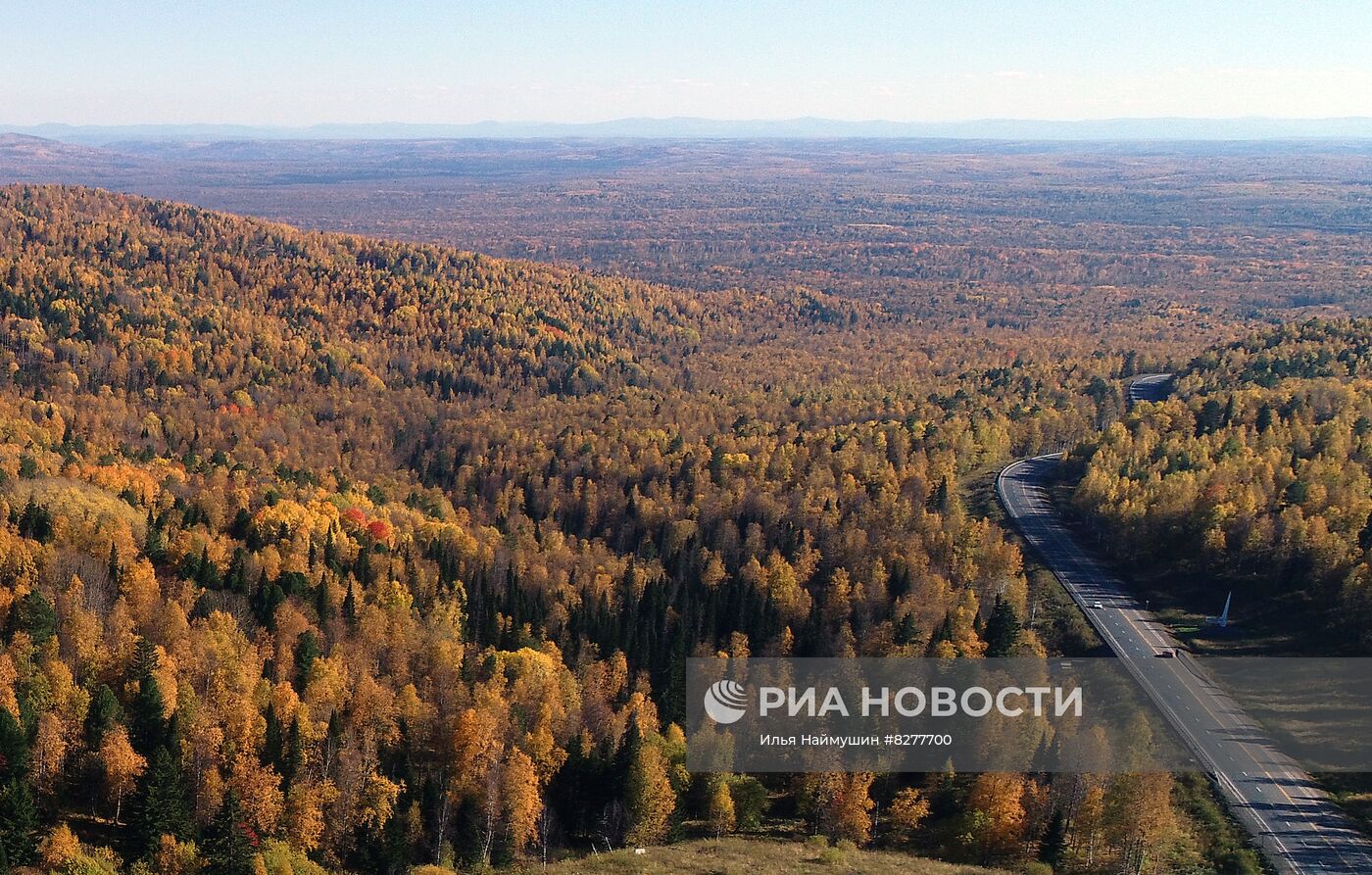 Осень в Красноярском крае