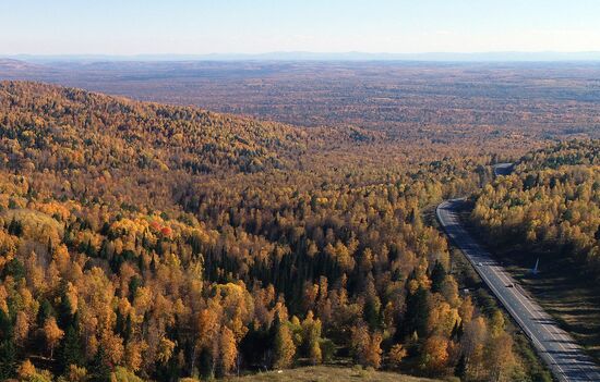 Осень в Красноярском крае