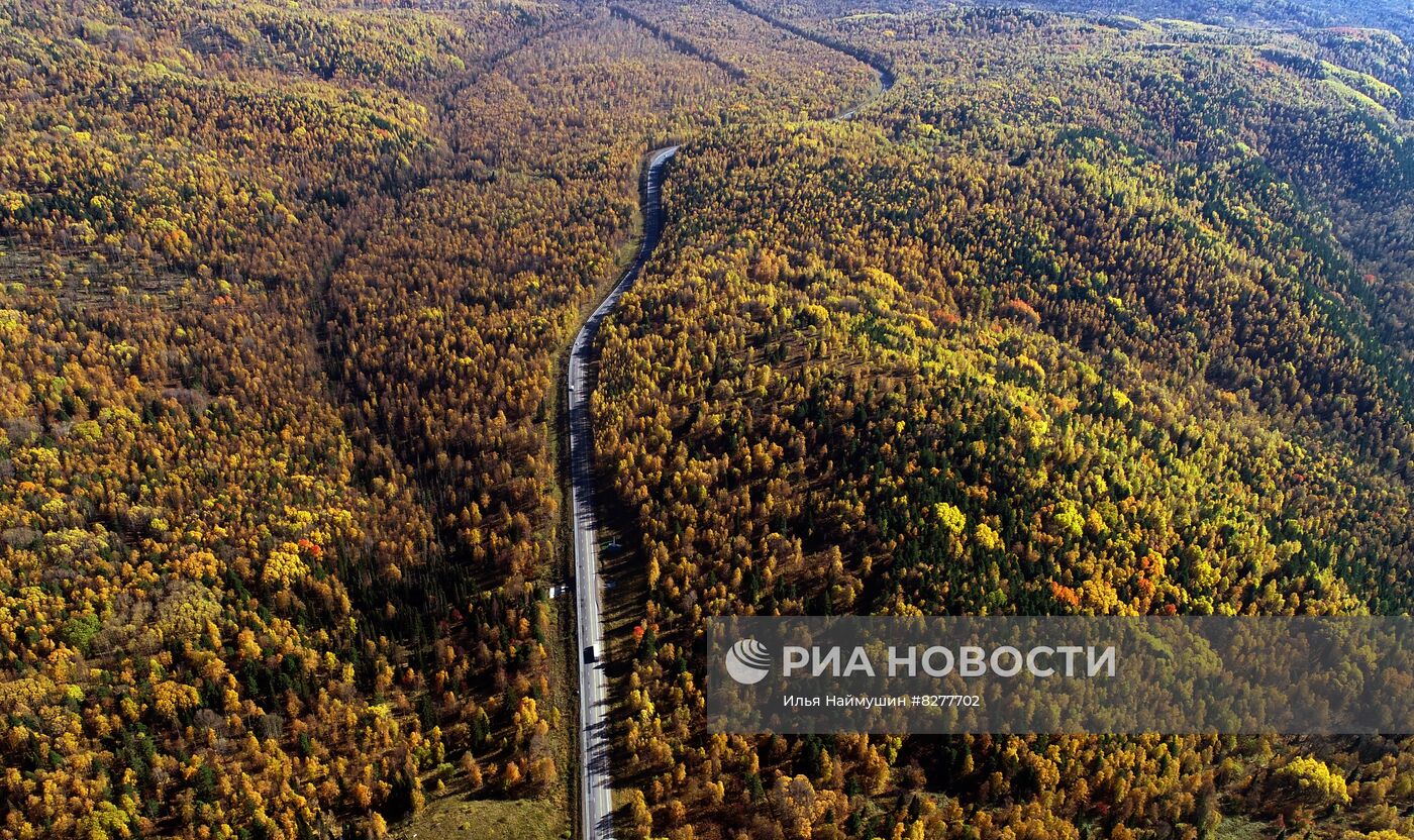 Осень в Красноярском крае