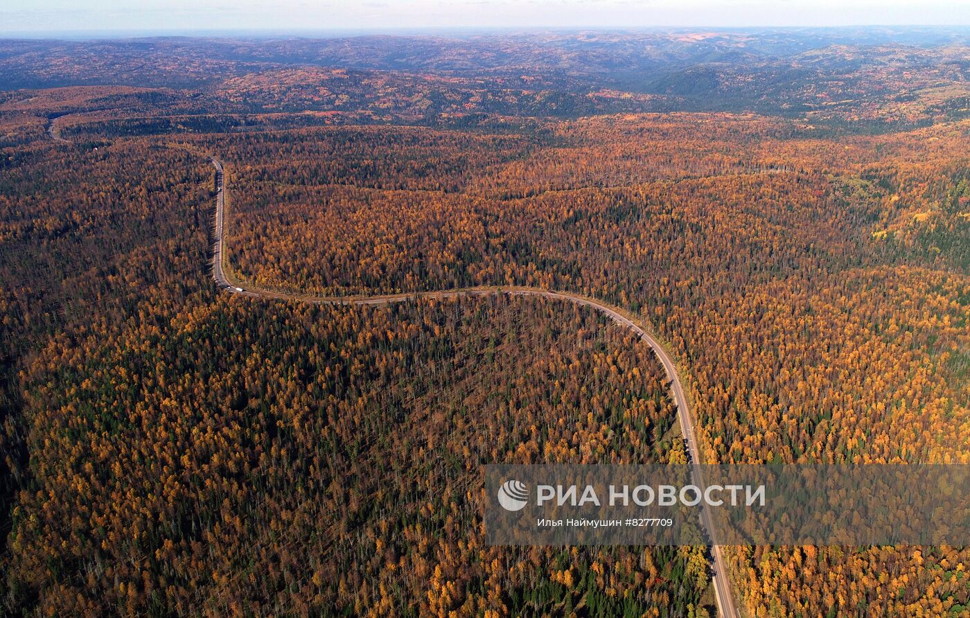 Осень в Красноярском крае