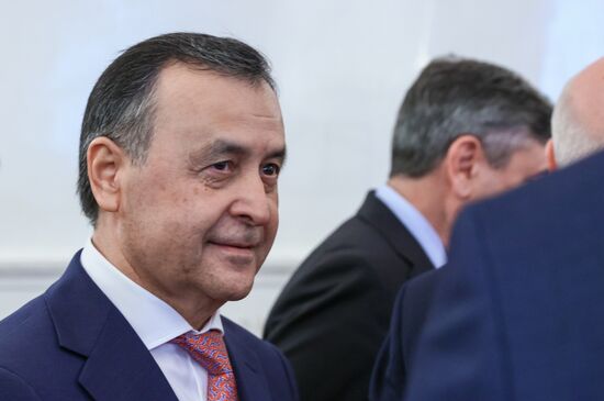 Открытие выставки к 250-летию воссоединения народов России и Белоруссии с участием С. Лаврова