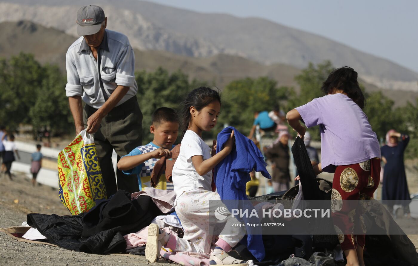 Ситуация на киргизско-таджикской границе