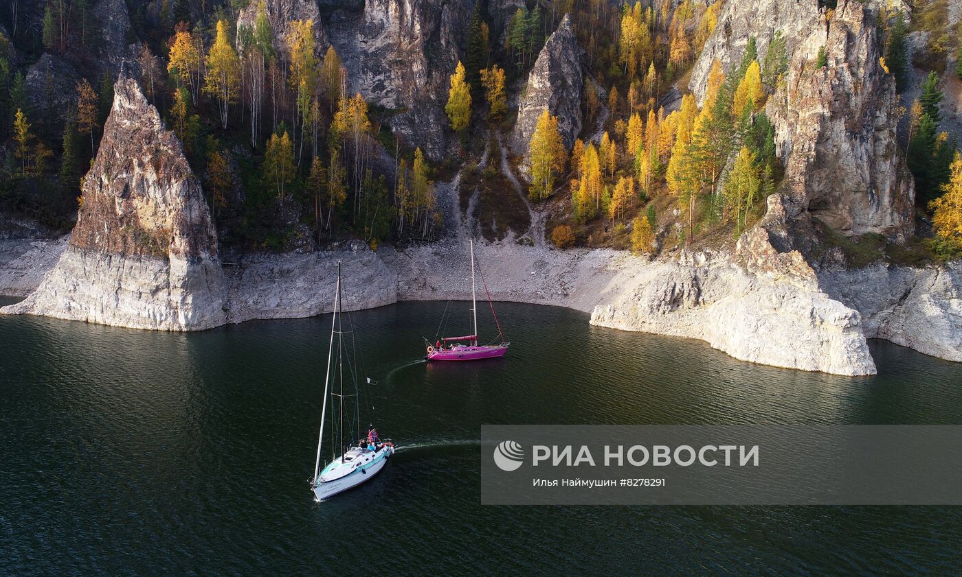 Золотая осень в Красноярском крае 