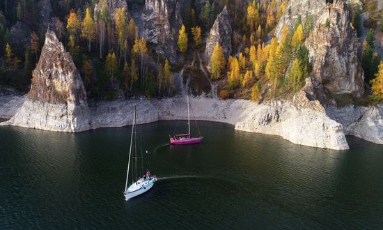 Золотая осень в Красноярском крае 