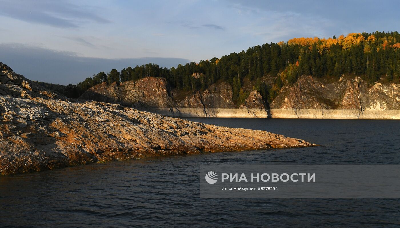 Золотая осень в Красноярском крае 