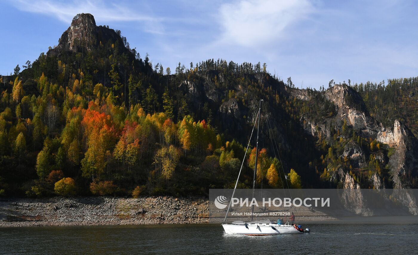 Золотая осень в Красноярском крае 