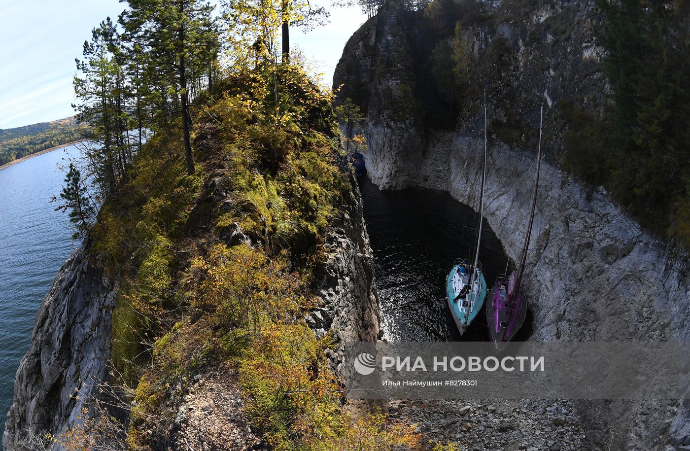 Золотая осень в Красноярском крае 