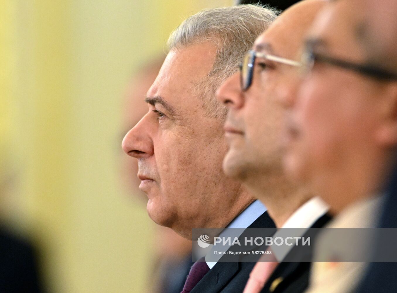 Президент РФ В. Путин принял верительные грамоты у вновь прибывших послов иностранных государств