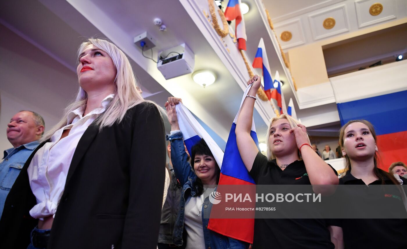 Общенародный съезд жителей Запорожья по вопросу о проведении референдума