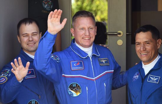 Пуск РН "Союз-2.1а" с ПК "Союз МС-22" с космодрома Байконур