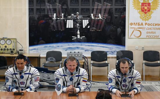 Пуск РН "Союз-2.1а" с ПК "Союз МС-22" с космодрома Байконур