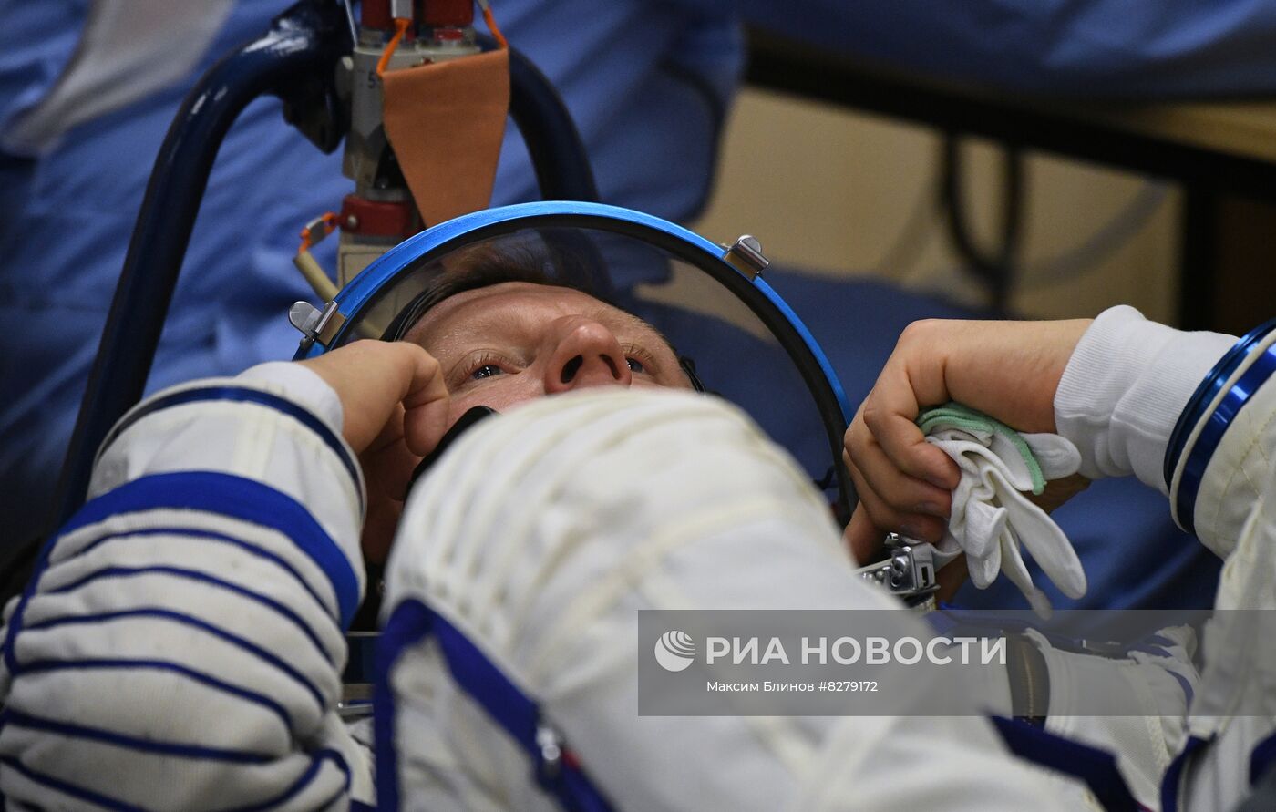 Пуск РН "Союз-2.1а" с ПК "Союз МС-22" с космодрома Байконур