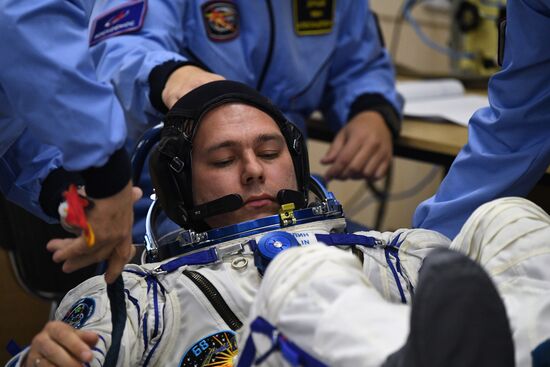 Пуск РН "Союз-2.1а" с ПК "Союз МС-22" с космодрома Байконур