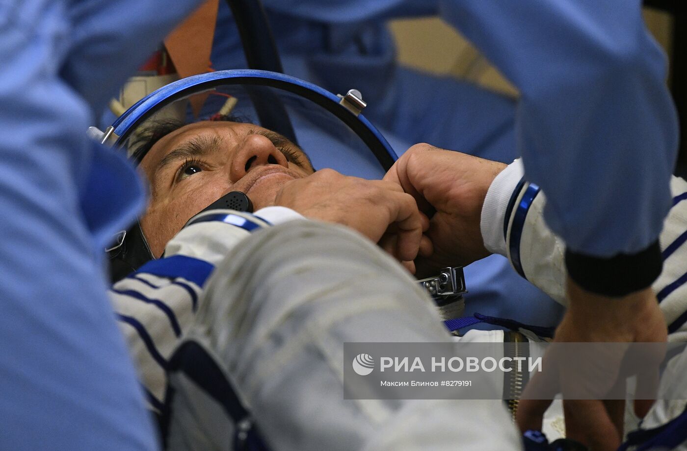 Пуск РН "Союз-2.1а" с ПК "Союз МС-22" с космодрома Байконур