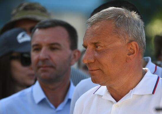 Пуск РН "Союз-2.1а" с ПК "Союз МС-22" с космодрома Байконур