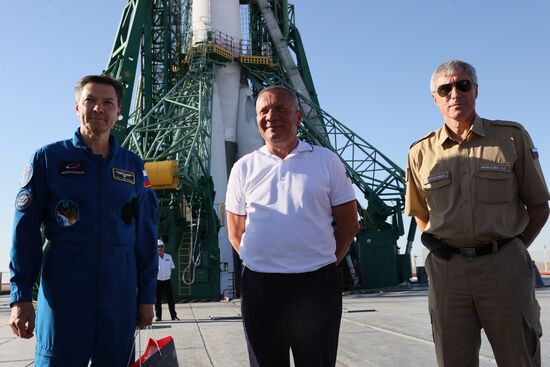 Пуск РН "Союз-2.1а" с ПК "Союз МС-22" с космодрома Байконур