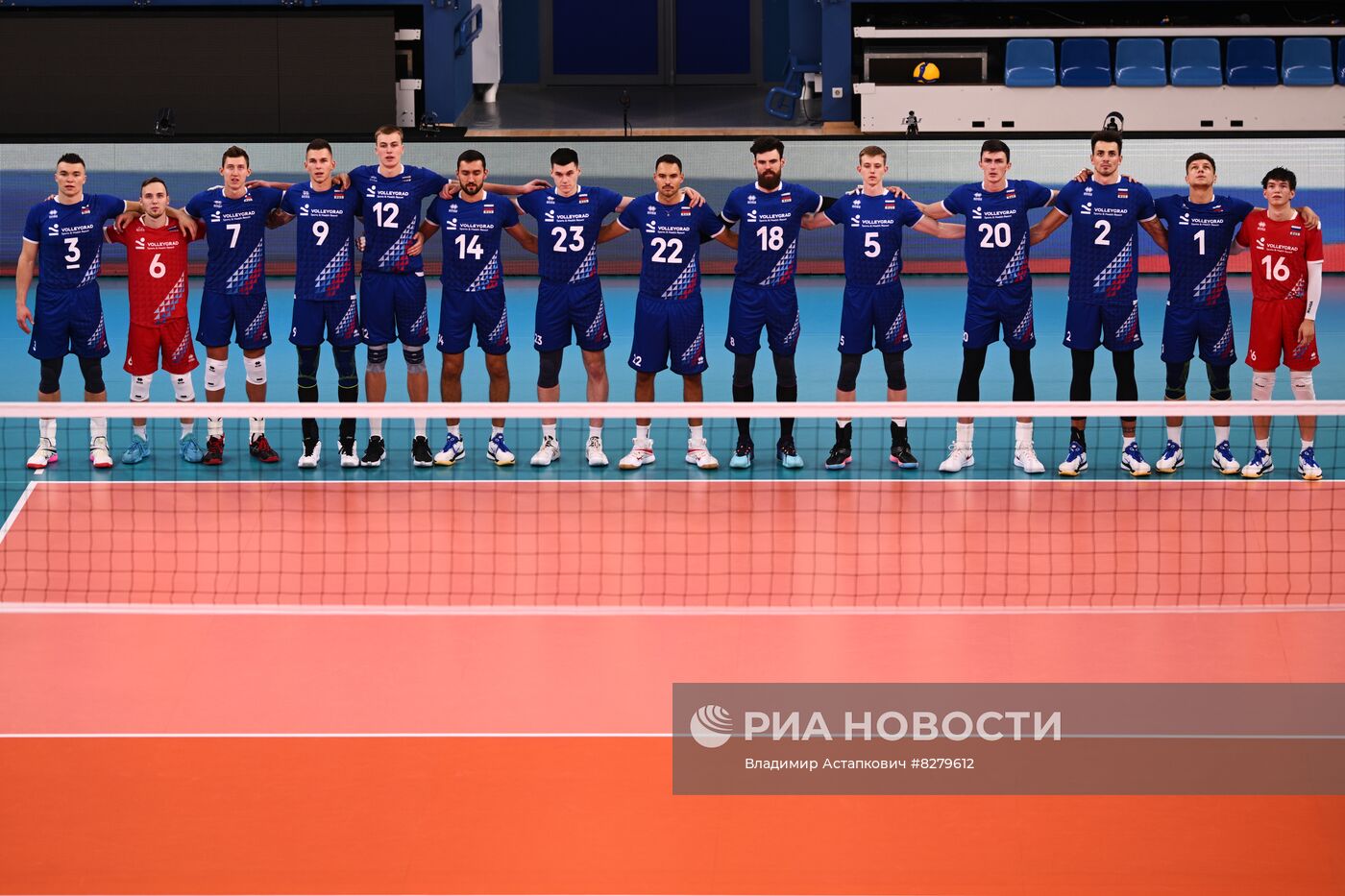 Волейбол. Мужчины. Товарищеский матч. Россия - Белоруссия