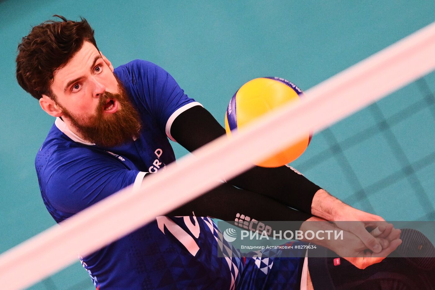 Волейбол. Мужчины. Товарищеский матч. Россия - Белоруссия