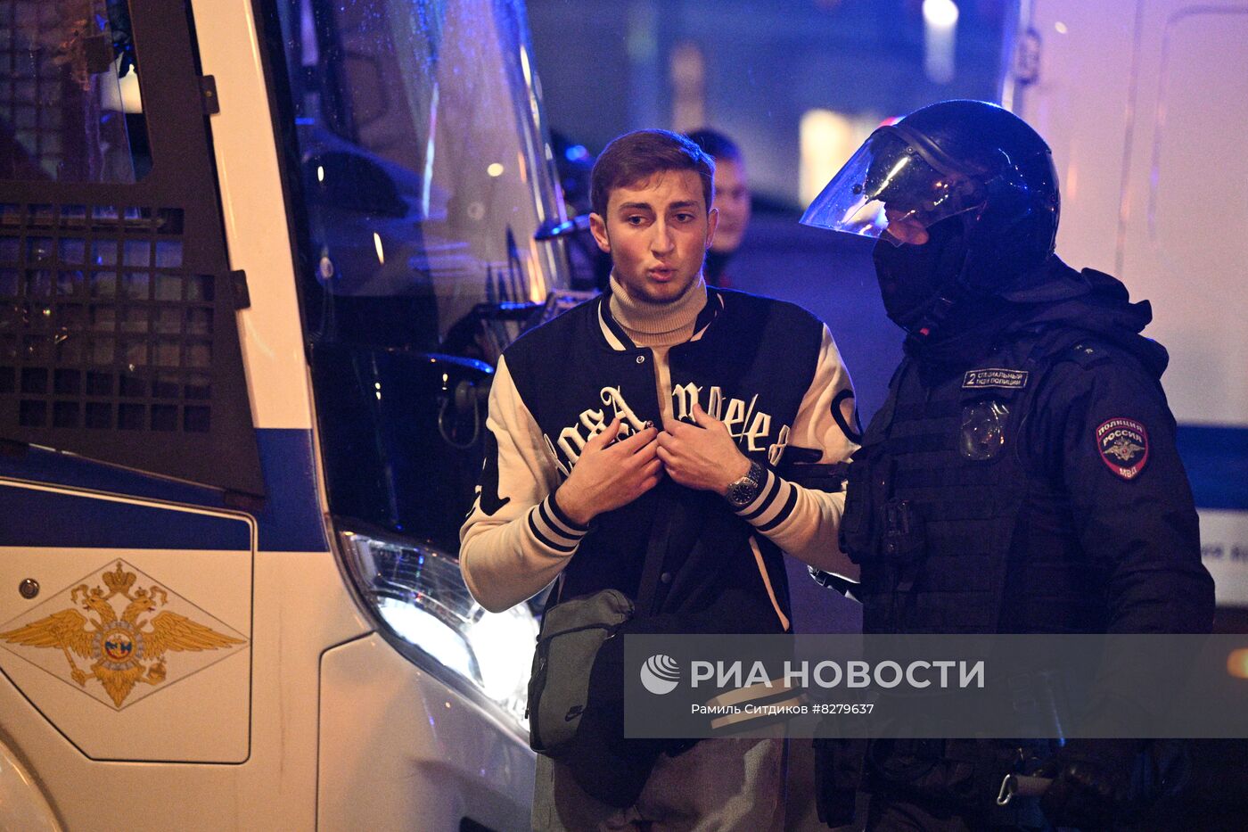 Несанкционированные акции в городах России