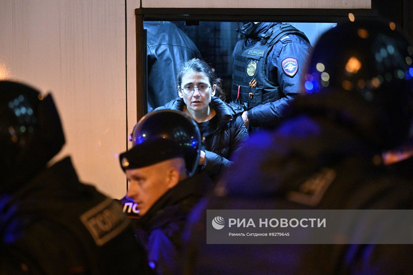 Несанкционированные акции в городах России