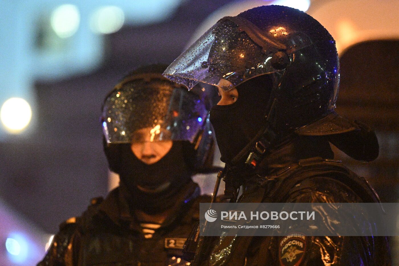 Несанкционированные акции в городах России