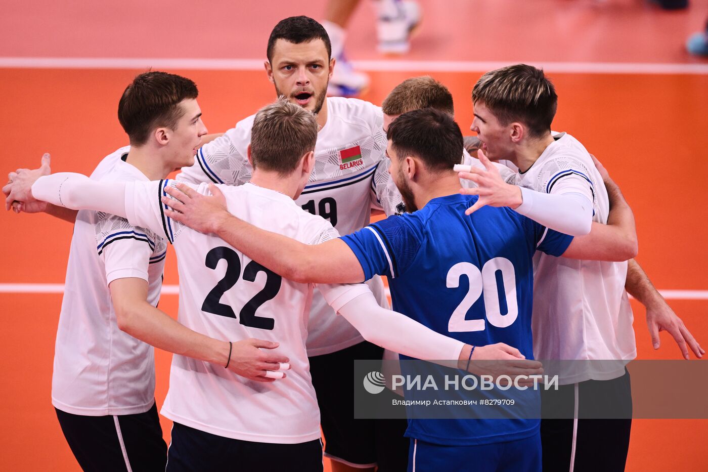 Волейбол. Мужчины. Товарищеский матч. Россия - Белоруссия