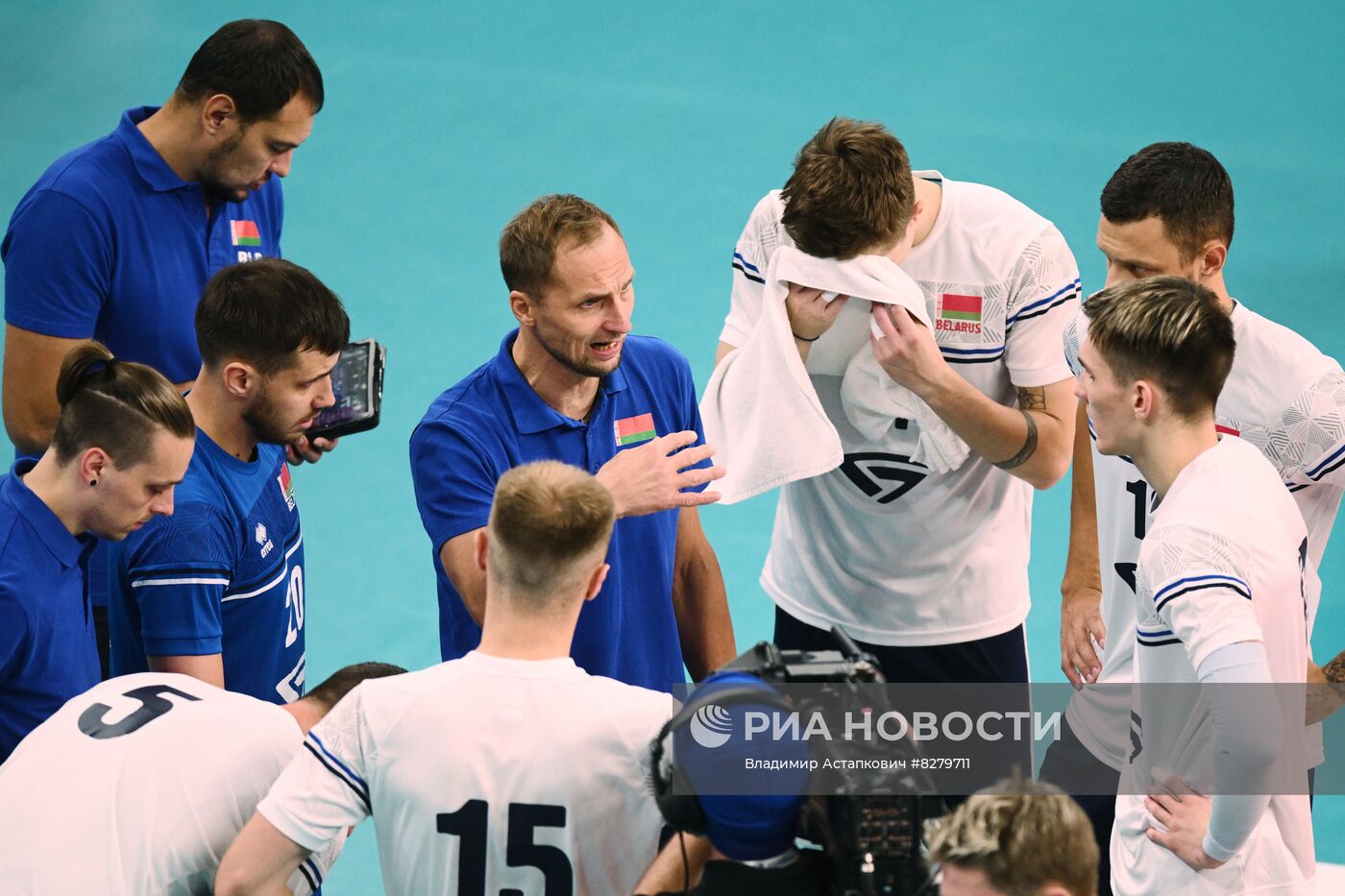 Волейбол. Мужчины. Товарищеский матч. Россия - Белоруссия