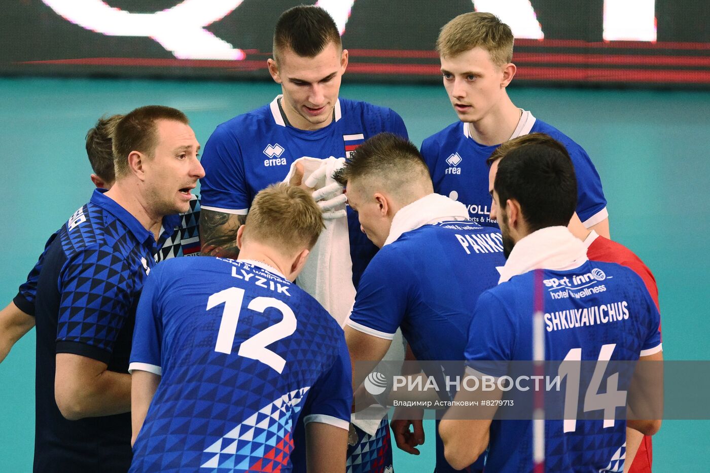 Волейбол. Мужчины. Товарищеский матч. Россия - Белоруссия