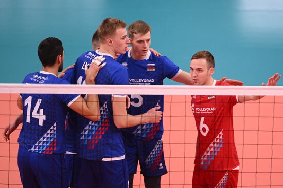 Волейбол. Мужчины. Товарищеский матч. Россия - Белоруссия