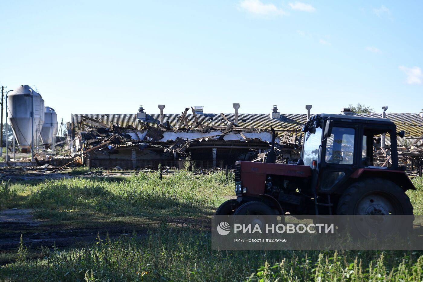 Последствия обстрелов в Запорожской области