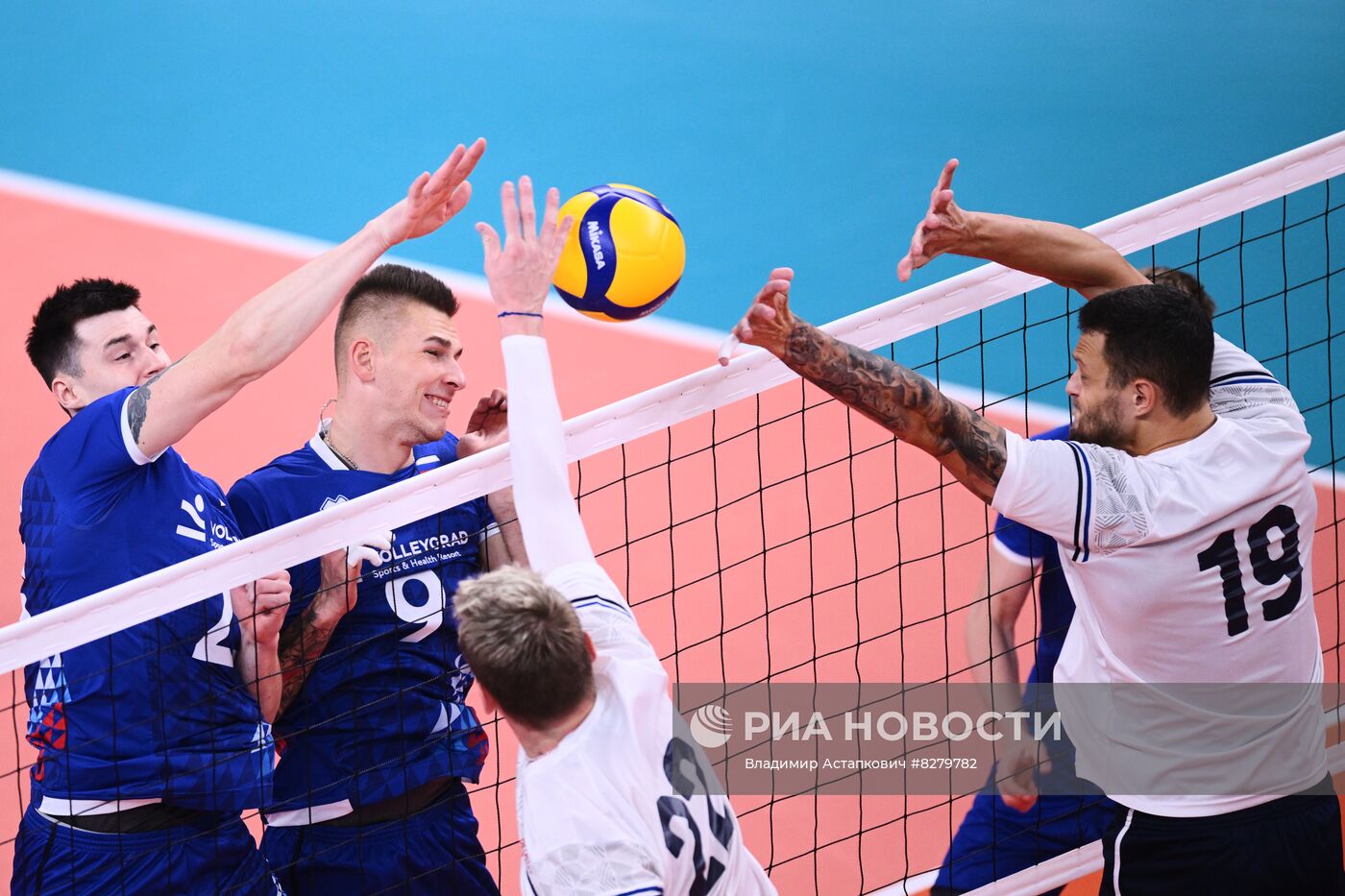 Волейбол. Мужчины. Товарищеский матч. Россия - Белоруссия