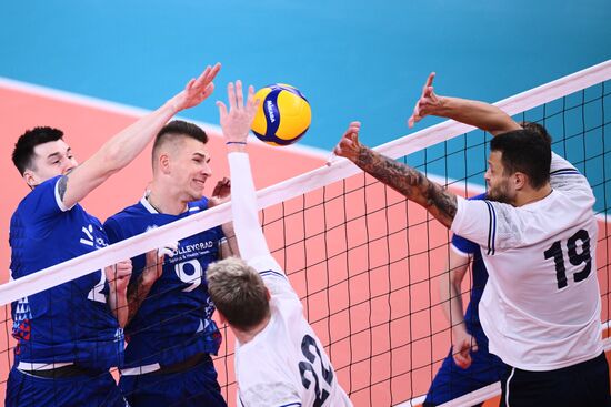 Волейбол. Мужчины. Товарищеский матч. Россия - Белоруссия