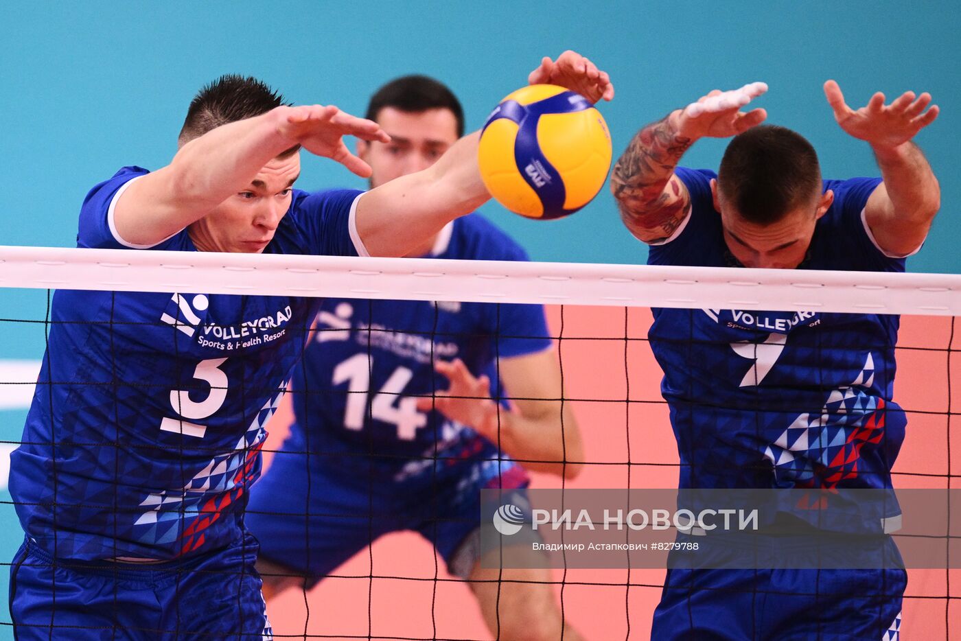 Волейбол. Мужчины. Товарищеский матч. Россия - Белоруссия