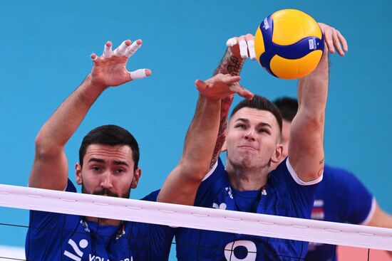 Волейбол. Мужчины. Товарищеский матч. Россия - Белоруссия