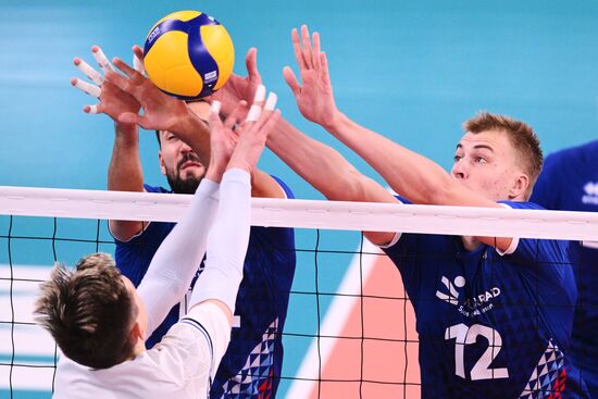 Волейбол. Мужчины. Товарищеский матч. Россия - Белоруссия