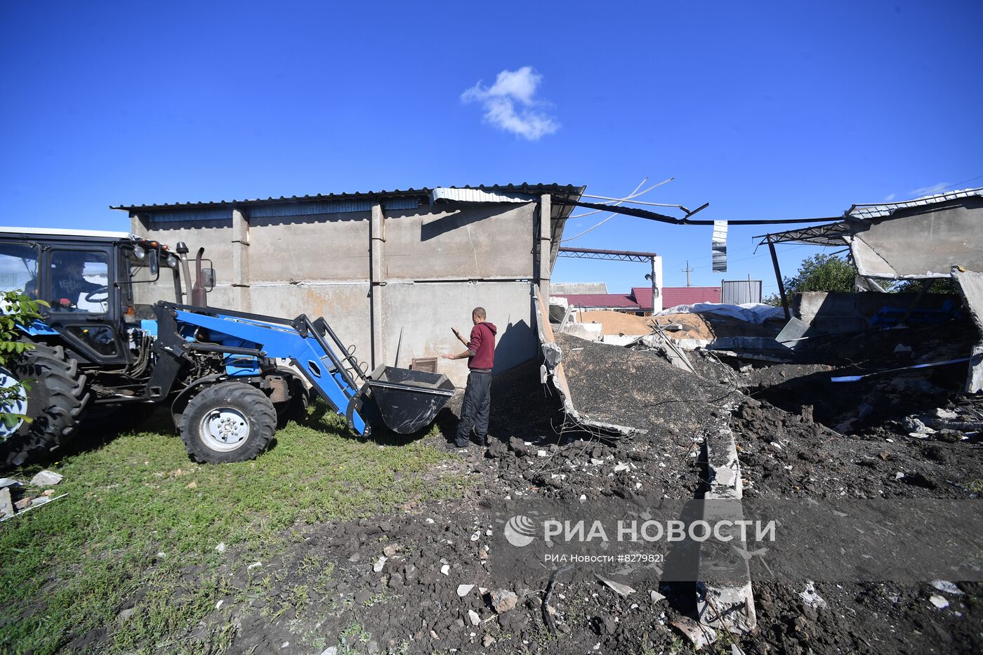 Последствия обстрелов в Запорожской области