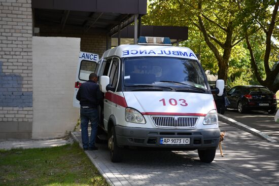 Последствия обстрелов в Запорожской области